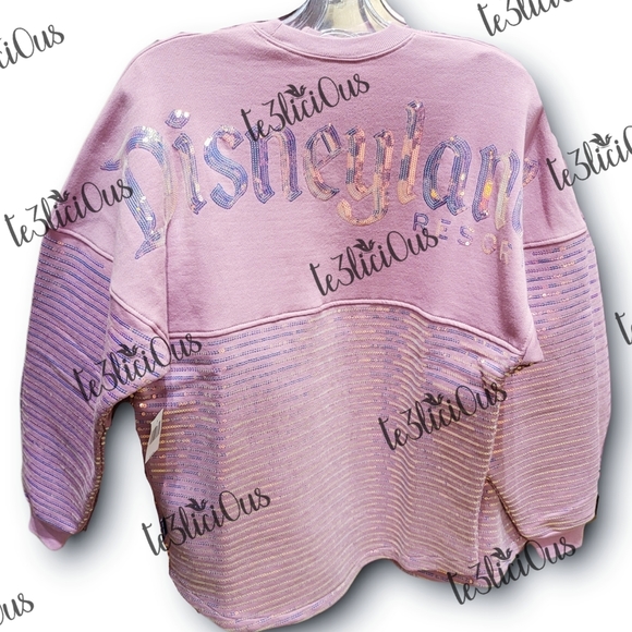 DISNEYLAND PINK SEQUINED SPIRIT JERSEY - Picture 3 of 6